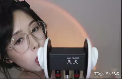 舔耳 其实不是椰子啦_-ASMRPU