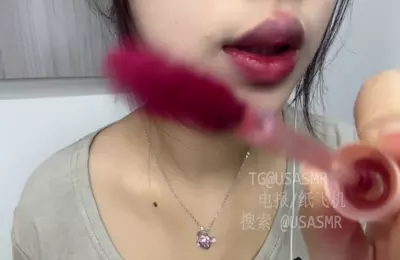 楠楠nn是个胆小鬼舔耳 吃掉你的负能量甜屏-ASMRPU