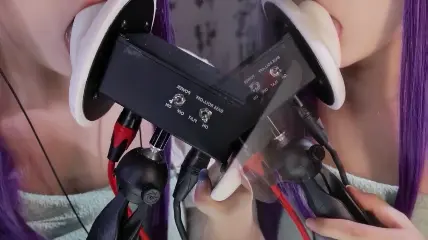 ASMR #呆呆娜不呆 双人tian耳-ASMRPU