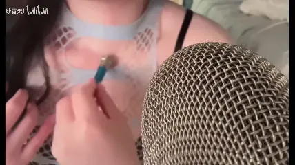 纱雾沢i_吃掉迷你麦克风｜啃麦摩擦麦（结尾小彩蛋）-ASMRPU