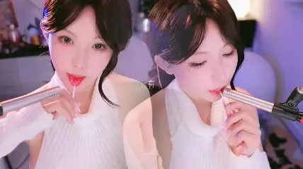 妮有柿 棒棒糖舔舐-ASMRPU