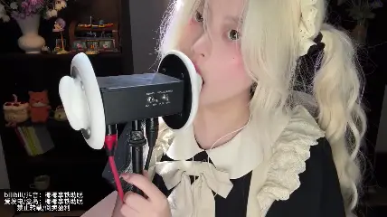 椰椰拿铁-女仆系列：由远及近的👅耳.-ASMRPU